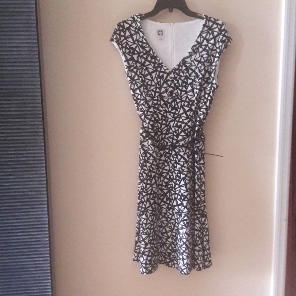 Anne Klein Belted Dress
